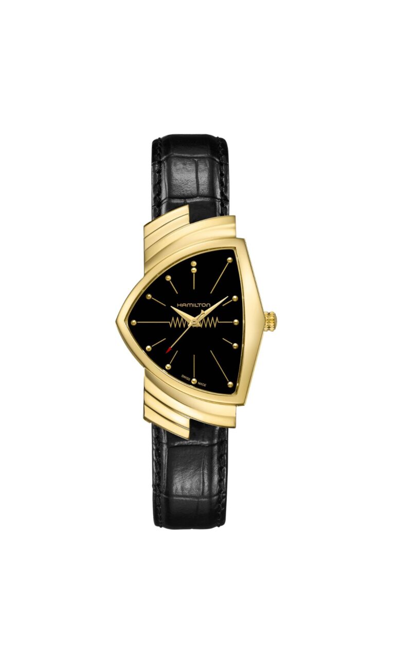 Hamilton Ventura L Quartz Gold EL H24311730