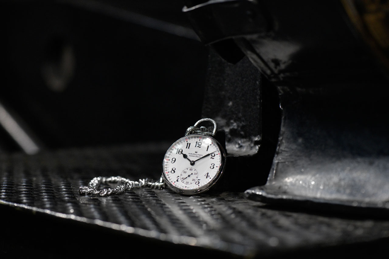Railroad Pocket Watch de Hamilton, para los amantes de los relojes de bolsillo
